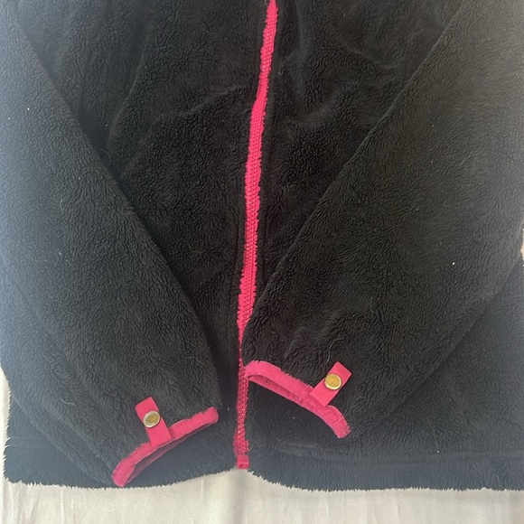 The North Face - Full zip medium thickness Fleece/plush jacket. Size L (14/16) - Picture 3 of 6